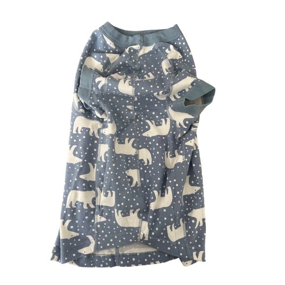Hanna Andersson Polar Bear Organic Cotton Dog Pajama - Picture 4 of 7